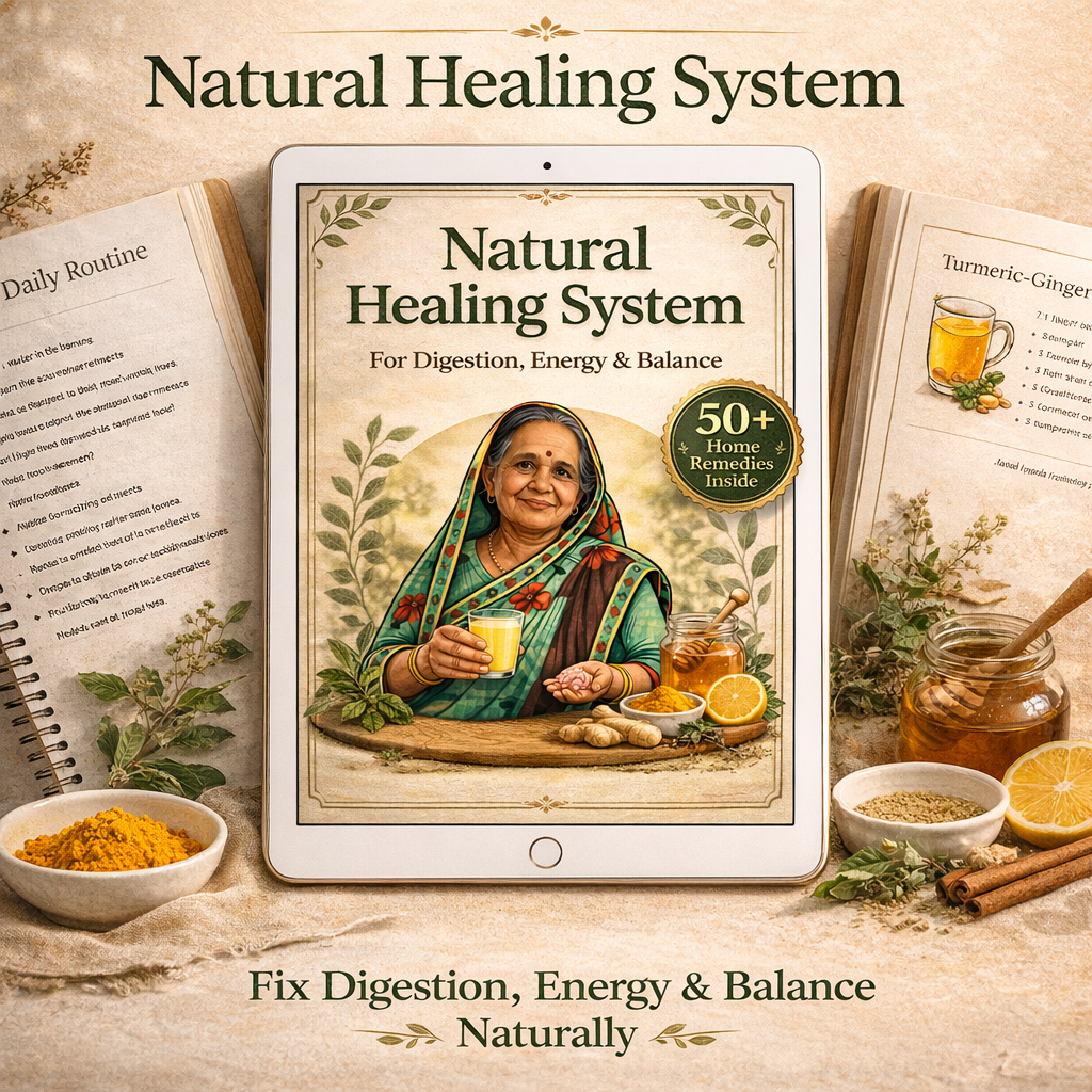 Fix Digestion, Energy & Daily Health. Using Simple Home Remedies
